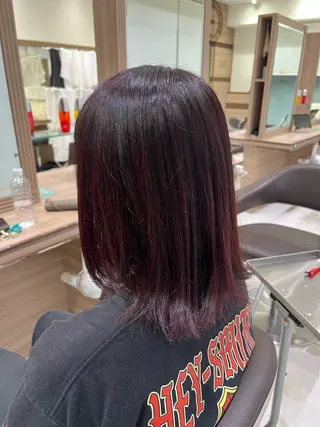 カラー ✨髪質改善カラー 佐藤怜央✨のヘアスタイル