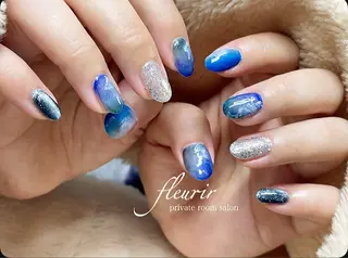 ネイル フルリール 【プライベートサロンのネイルデザイン