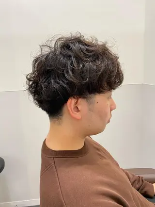 パーマ メンズ パーマ、髪質改善 菊地美月のヘアスタイル