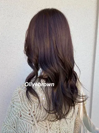 ロング カラー プルエクステ/インナ ーカラー🦊はるなのヘアスタイル