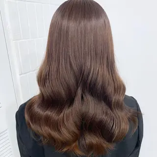 ロング カラー ヘアアレンジ レイヤー×グレージュ /ピンク🩷mioのヘアスタイル