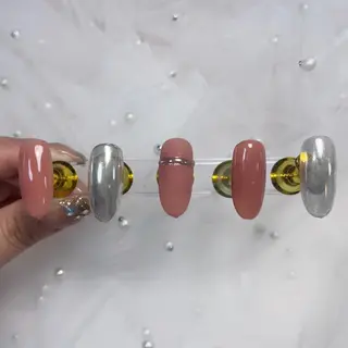 ネイル CC  NaNa ワンホンネイル🌙Nのネイルデザイン