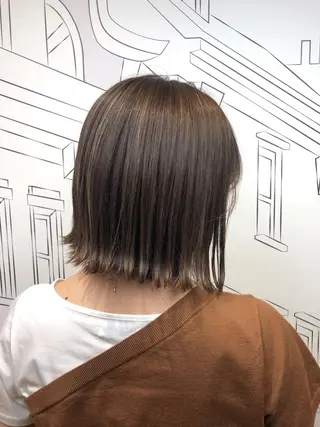 ショート カラー レイヤー,ボブ / 彩未のヘアスタイル