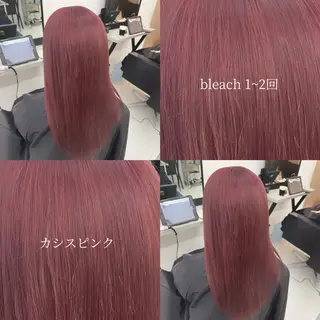 カラー 🍊暖色/ボブ chihiro🌼ོのヘアスタイル