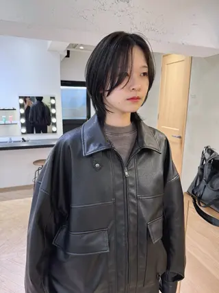 ショート 透明感🎀LOREN エリコ🌈のヘアスタイル