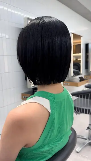 ショート nicoTOKYO 原宿所属・センターパート /メンズ/海野颯生のヘアスタイル