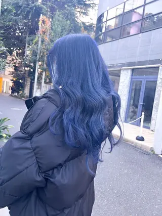 ロング THESALONS所属・🤍ブリーチカラー /寄田龍樹🤍のヘアスタイル