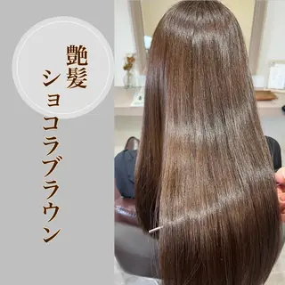 ロング 井上 美春のヘアスタイル