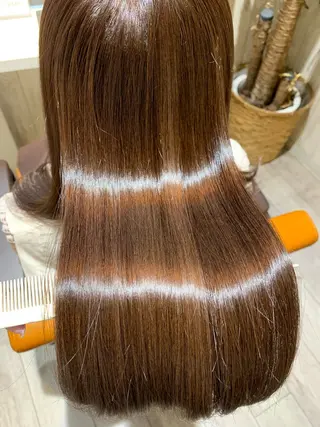 ロング カラー 尾澤 祥多のヘアスタイル