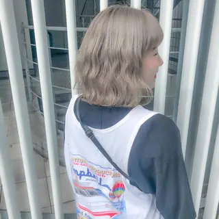 ショート カラー 💗💗韓国レイヤー yu-ki💗💗のヘアスタイル