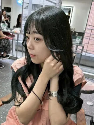 ロング カラー 艶髪/透明感/吉祥寺 /縮毛矯正/yutoのヘアスタイル