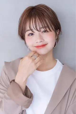 ショート カラー 髪質改善/艶髪特化 /柔らかさ/清水翔矢のヘアスタイル