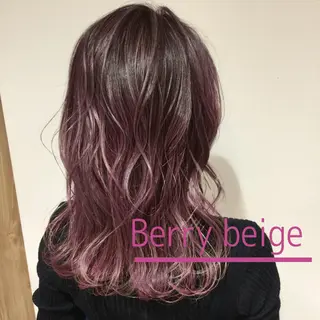 ミディアム カラー AMI Hair  supply所属・髪質改善カラー 韓国風レイヤーのヘアスタイル