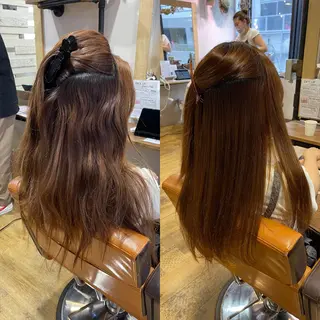 ロング 福島 和弥のヘアスタイル