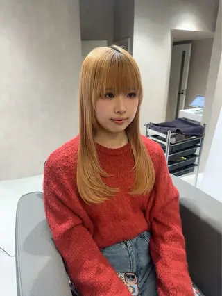 ロング 【新宿/艶髪カラー】 トレンドヘア🪽若菜のヘアスタイル