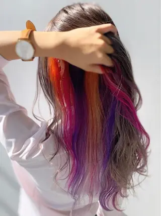 ロング カラー Ash 銀座店所属・銀座/カラー 🎀momo🎀のヘアスタイル