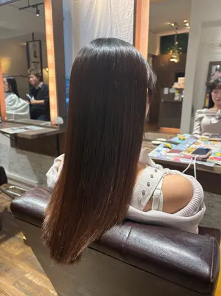 ロング Rito 縮毛矯正のヘアスタイル