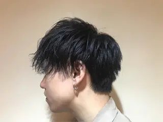 カラー パーマ ヘアアレンジ メンズ メンズパーマの巨匠 鈴木純のヘアスタイル