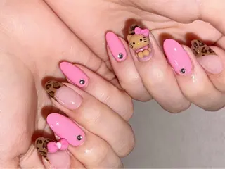 ネイル 🎀NAIL🎀 AI🪄︎︎◝✩のネイルデザイン