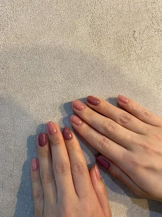 カラー ネイル scre as Etelのネイルデザイン