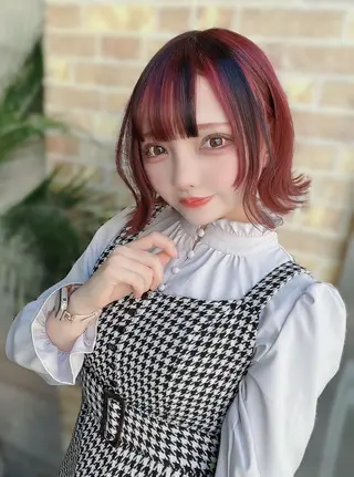 ミディアム カラー 北沢 隆のヘアスタイル