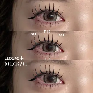 マツエク・マツパ Aspii AKIのマツエク・マツパデザイン