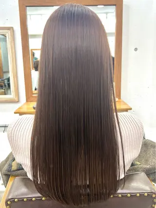 ロング カラー 木村陸弥 似合わせ 透明感カラー🌿のヘアスタイル