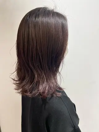 ミディアム カラー 🐺ウルフ/レイヤー 似合わせ‎🤍沙羅のヘアスタイル