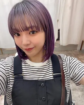 カラー aiko【艶カラー ・ミニモ年内で終了】のヘアスタイル