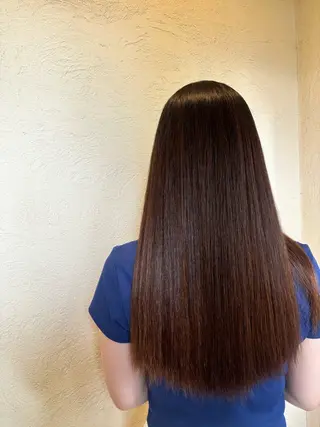 ロング ルプラボウ／艶カラー ／髪質改善／アサミのヘアスタイル