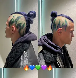 メンズ Ryo リョウのヘアスタイル