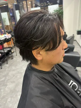 メンズ 本田 有里のヘアスタイル