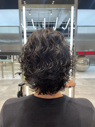 パーマ メンズ fifth 武正 琉生のヘアスタイル