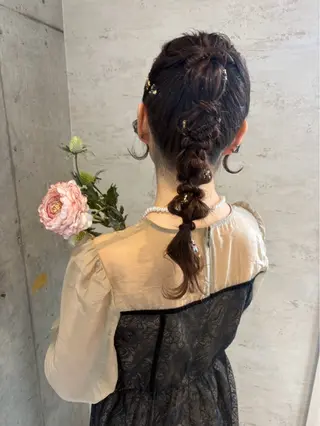 ロング ヘアアレンジ Reve  resort所属・美髪× ヘアセット✨Araiのヘアスタイル