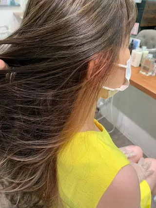 ロング カラー ヘアアレンジ 指名支持率NO.1 スタイリストのヘアスタイル