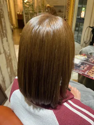 カラー 美濃 咲穂のヘアスタイル