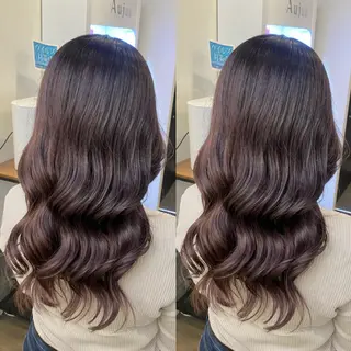 セミロング カラー 【カラー指名No 1✨】原田響のヘアスタイル