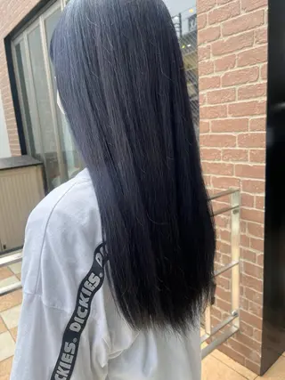 ロング カラー パーマ ヘアアレンジ メンズ キッズ ネイル マツエク・マツパ アイブロウ times salon名駅所属・久木原 ゆりのヘアスタイル