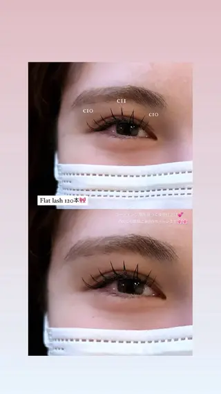 マツエク・マツパ cheri_ Fukaのマツエク・マツパデザイン