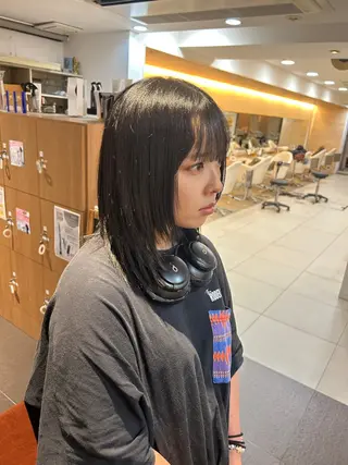 ミディアム 🍓似合わせカット× パーマ／矢木🍓のヘアスタイル