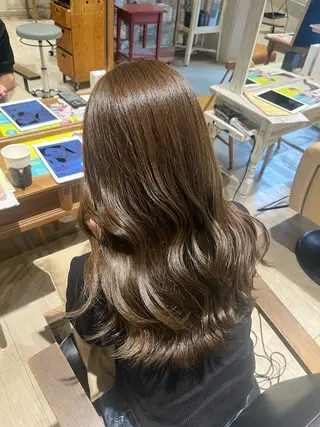 ロング カラー さとう ちほみ🐼のヘアスタイル