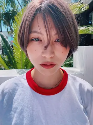 ショート カラー メンズカット特化柏駅 徒歩3分LOUのヘアスタイル