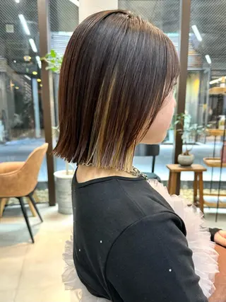 ショート パーマ mee.表参道所属・ボブ/ショート /パーマ/shinのヘアスタイル