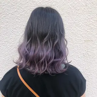 ミディアム カラー テラダ ココロのヘアスタイル