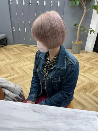 ショート 福山 晴香のヘアスタイル