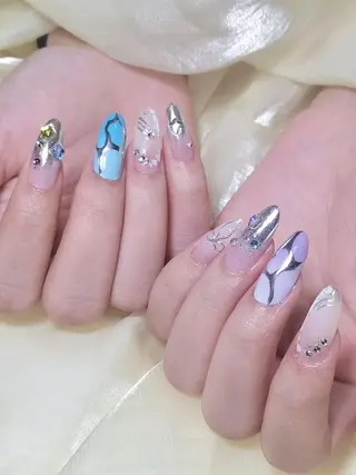 ショート キッズ ネイルサロン ゆずのネイルデザイン