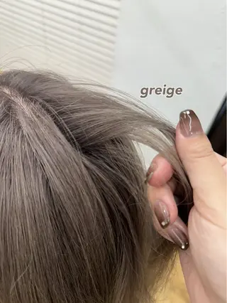 カラー ナカバチ ユイ🌼 Rizm greenのヘアスタイル