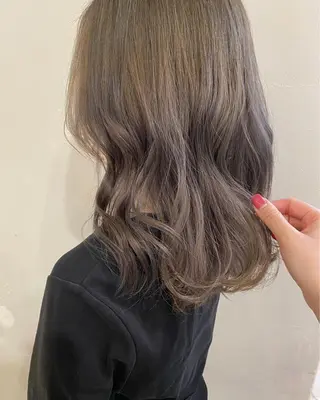 ミディアム シェアサロンコネクト所属・Chiho/ 博多/パーマ/ボブのヘアスタイル