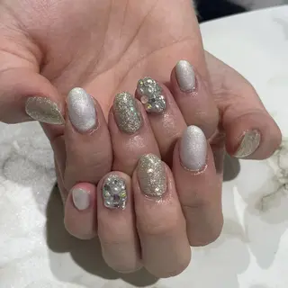 ネイル はあとねいる筑紫口店 Nahoのネイルデザイン