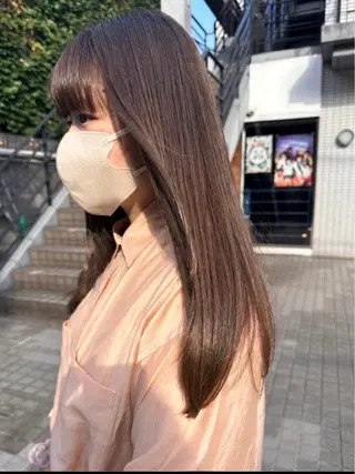 ロング ツヤ髪♡ 佐取歩のヘアスタイル
